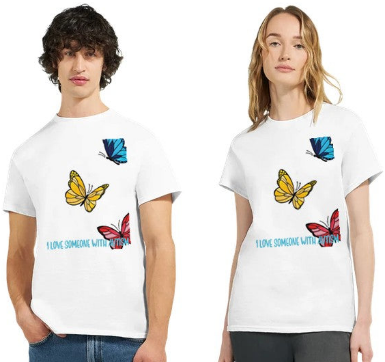 Butterfly Embrace T-Shirt – Support Loved Ones with Autism Awareness