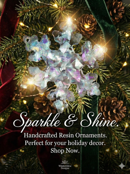 Iridescent Frost Ornament