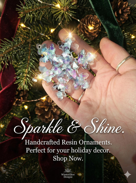 Iridescent Frost Ornament